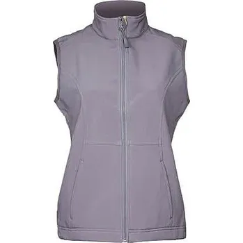 Dámská vesta Adler Vision dámská softshellová vesta šedá barva: červená;velikost oblečení: L