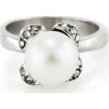 Souprava šperků MPM Prsten z chirurgické oceli Ring 7822, Silver, Size 52-53