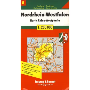Severní Porýní-Vestfálsko 1:200 000 - Freytag & Berndt (2003)