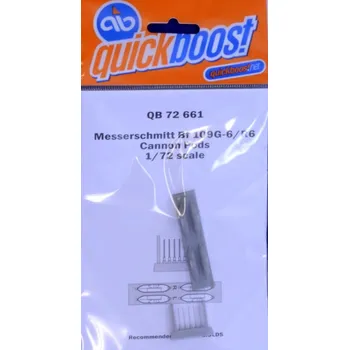 Plastikový model 1/72 Bf 109G-6/R6 cannon pods (FINE MOLDS)