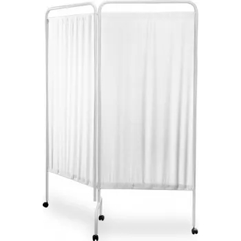 Paraván Paraván zdravotnický - Zástěna kovová II 134 x 165 cm bílá