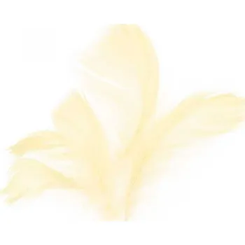 Peří 10 g krémové