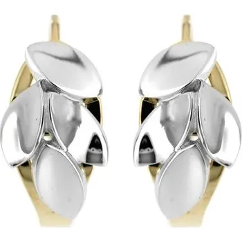 Náušnice Zlatnictví U Kostela Dámské zlaté náušnice lístečky 6090žb 539819458