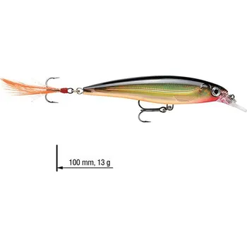 Umělá nástraha Wobler X Rap RAPALA 10 cm - Color: G - UV