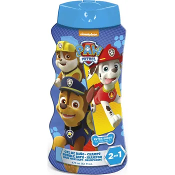Dětský šampon Lorenay Šampon a pěna do koupele 2v1 Paw Patrol 475 ml