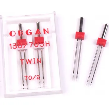 Jehlice Dvojjehla ORGAN 70/2mm 2 jehly