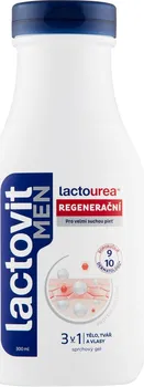 Sprchový gel Lactovit Men Lactourea 3v1 regenerační sprchový gel 300 ml