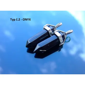 Přívěsek Přívěšek s broušeným kamenem - VÍCE DRUHŮ - Typ č.02