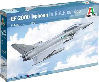 Plastikový model Italeri Eurofighter Typhoon EF-2000 In R.A.F. Service 1:72