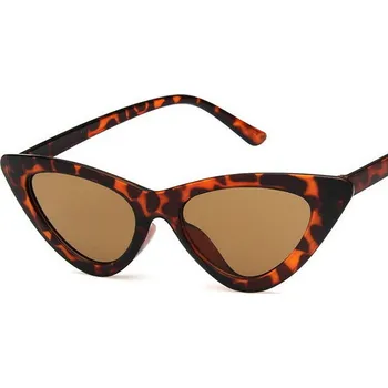 Dámské sluneční brýle CAT EYE - Úzké leopardí