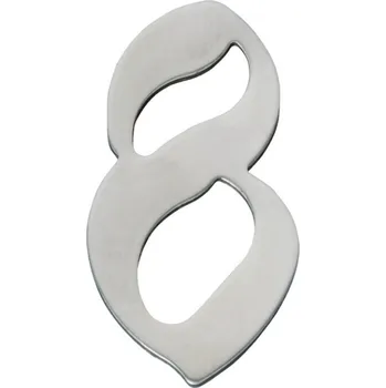 Domovní cedule Domovní číslo nerezové - 8