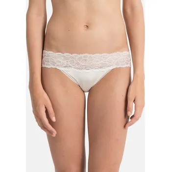 Kalhotky Kalhotky QF1200E slonovinová - Calvin Klein vanilková S