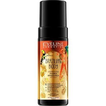 Samoopalovací přípravek EVELINE COSMETICS Brazilian Body Express Bronzing Foam samoopalovací pěna na tělo 150 ml