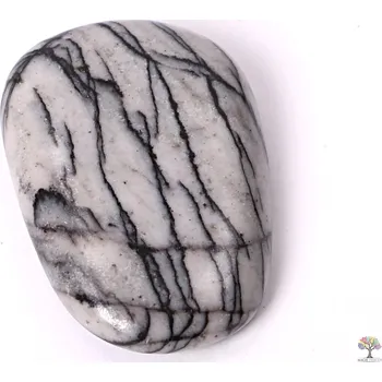 Drahý kámen Magieprirody.cz Hmatka Jaspis písmenkový 35 - 40 mm placička #29