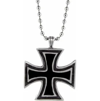 Přívěsek přívěsek na krk maltézský kříž 3,8 cm