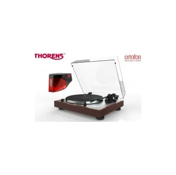 Gramofon Gramofon Thorens TD 402 DD / Walnut+Ortofon 2M Red