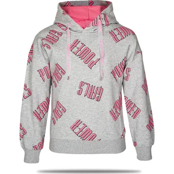 Dívčí oblečení Dívčí mikina - GRACE G-86662, šedá Barva: Šedá, Velikost: 116