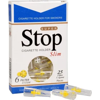 EVA Cosmetics Stopfiltr Slim 25 ks Odvykání kouření EVA Cosmetics Stopfiltr Slim 25 ks