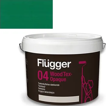 Lak na dřevo Flügger Wood Tex Aqua 04 Opaque (dříve 98 Aqua) - lazurovací lak - 3L odstín RAL 6029 + dárek k objednávce nad 1000Kč