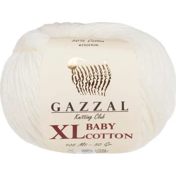 Příze Příze Baby Cotton XL Gazzal 3410 smetanová Výrobce