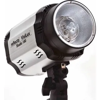 Studiový blesk Reflecta set 3x VisiLUX 180Ws, 3x stojan, sotbox, 2x deštník, RC a taška