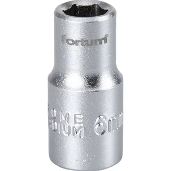 Gola hlavice Extol hlavice nástrčná, 6mm, L25mm FORTUM