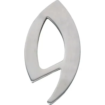 Domovní cedule Domovní číslo nerezové - 9
