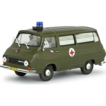 autíčko Abrex Škoda 1203 (1974) Vojenská sanitka 1:43