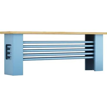 Radiátor HOTHOT Radiators Aqua Desk Stříbrná metalíza 455x1100x250mm, 466W
