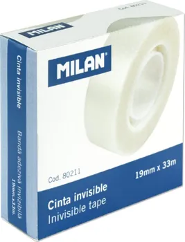 Lepicí páska Milan Lepící páska invisible bankovní 19 mm x 33 m 