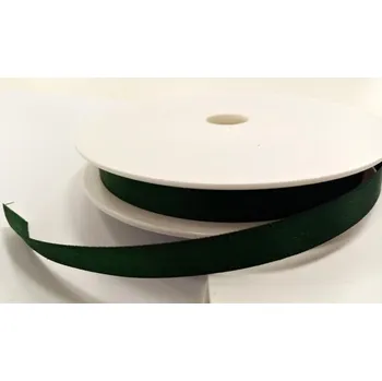 Stuha Saténová stuha 10 mm - tm.zelená - 1 m