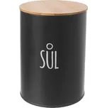 Cínová dóza na sůl sůl BLACK – Orion ID_1374795