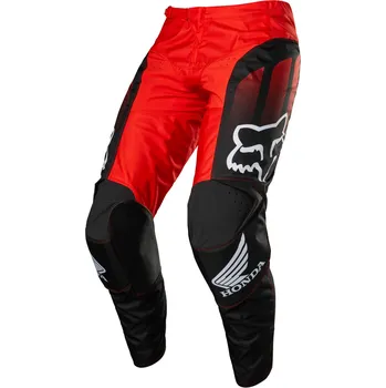 Moto kalhoty FOX 180 Honda Pant - BLACK/RED MX