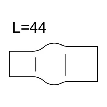 Příslušenství ke svářečce Rohrman Keramická hubice č. 6 9,6x44 mm (42,0300,0462)