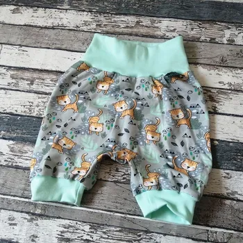 Yháček Kraťásky/tříčtvrťáky Yháček, tygříci na šedé Velikost: 68