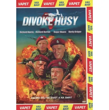 DVD film Divoké husy (DVD) (papírový obal)