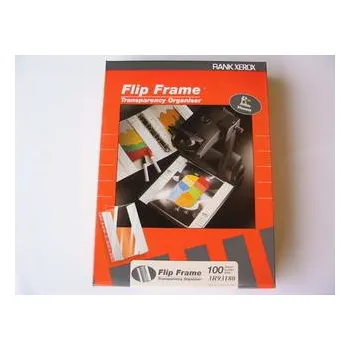 Závěsné desky A4, FLIP FRAME, hladké s klopou, 3R93180