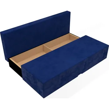 Pohovka Rozkládací pohovka Katarina modrá molitanová