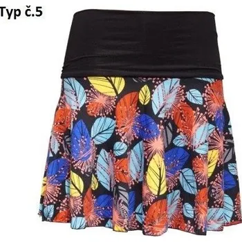 Dámská sukně Krátká Etno sukýnka s vysokým pasem - více barev - Typ č.05