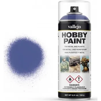 Barva ve spreji Vallejo Hobby Spray Paint 28017 Ultramarine Blue 400 ml