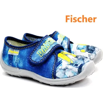 Chlapecké bačkory Dětské bačkory FISCHER 612336 bagr Velikost: 25