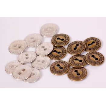 Knoflík Knoflík kovový 023 vel.24 -Ø15,2mm (10ks/bal.)