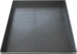 Plastový Fertraso Tray 100x100x12cm, plastová podmiska (Fertraso Tray, 100x100x12cm - podmiska pro více květináčů nebo metrový hydroponický systém.)