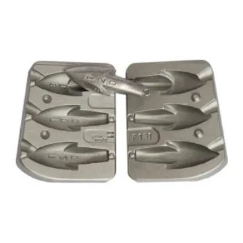 FORMA ŠÍP 90-120G (Forma na mořské olovo )