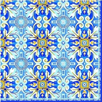 Papírový ubrousek Easy Life, Itálie Easy Life - Dezertní třívrstvé ubrousky MOZAIKA, 20 ks - 33*33 cm