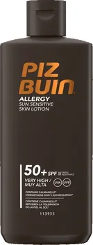 Přípravek na opalování Piz Buin Allergy Sun Sensitive Skin Lotion SPF50+ 