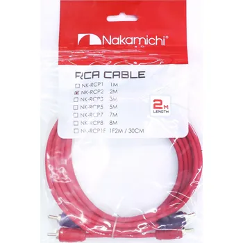 Audio kabel Signálový kabel Nakamichi NK-RCP2