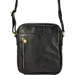 Pánská kožená taška přes rameno Gregorio 885 černá