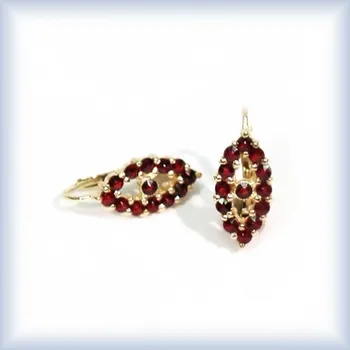 Náušnice bílé zlato