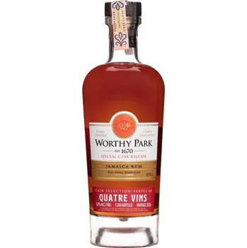 Rum Rum Worthy Park Quatre Vins 2013 0,7l 52%
